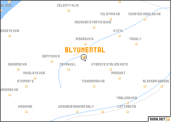 map of Blyumental\