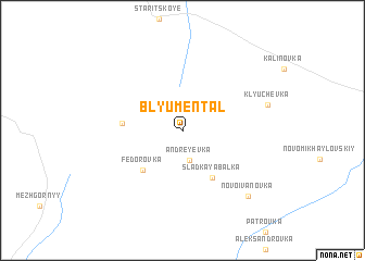 map of Blyumental\