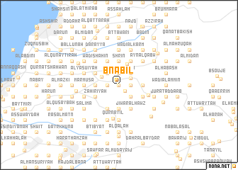 map of Bnābīl