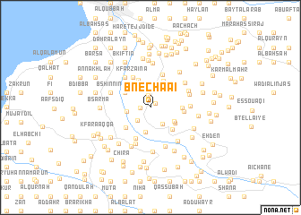 map of Bnechaaï