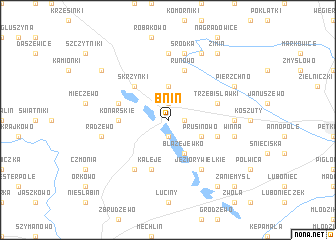 map of Bnin