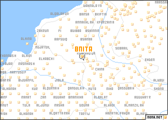 map of Bnîta