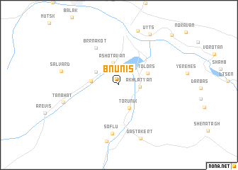map of Bnunis