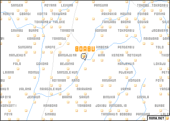 map of Boabu