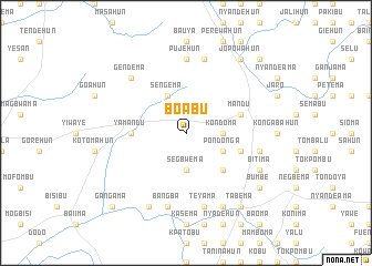 map of Boabu