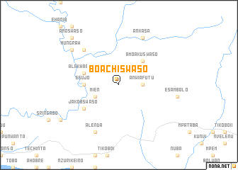 map of Boachiswaso