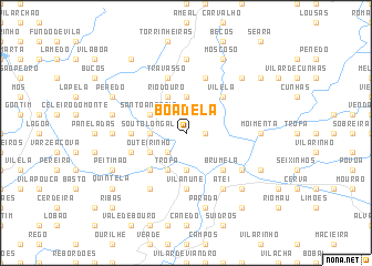 map of Boadela