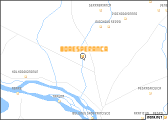 map of Boa Esperança