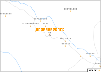 map of Boa Esperança