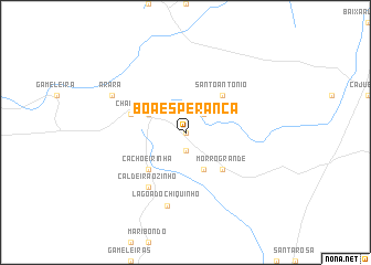 map of Boa Esperança