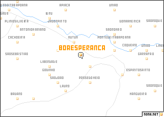 map of Boa Esperança