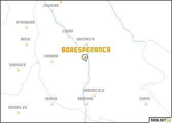 map of Boa Esperança