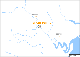 map of Boa Esperança
