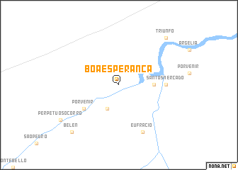 map of Boa Esperança