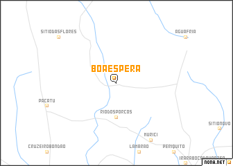 map of Boa Espera
