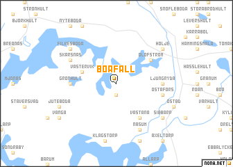 map of Boafall