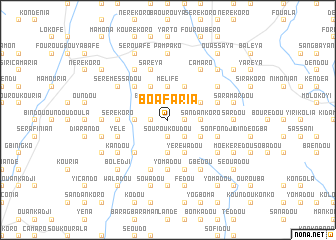 map of Boafaria