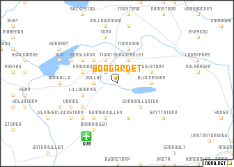 map of Boagärdet