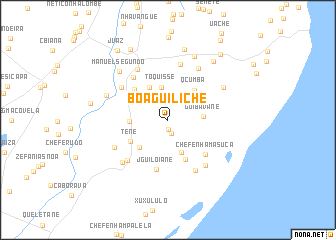 map of Boa Guiliche