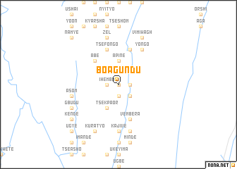 map of Boagundu