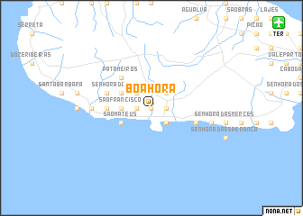 map of Boa Hora