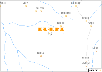 map of Boalangombe