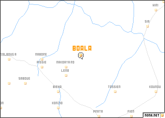 map of Boala