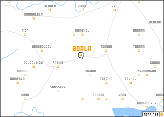 map of Boala