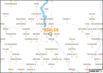 map of Boalga