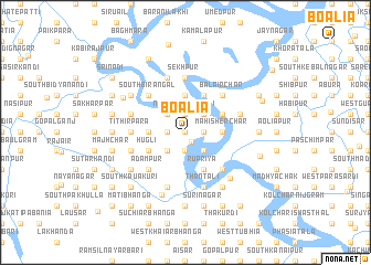 map of Boālia