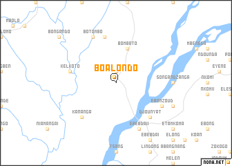 map of Boalondo