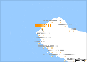 map of Boa Morte