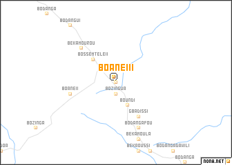 map of Boane III