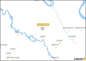map of Boanga