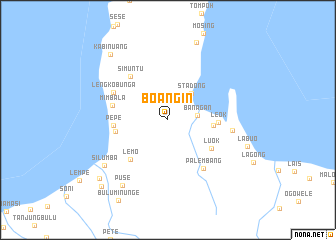 map of Boangin