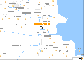 map of Bo\