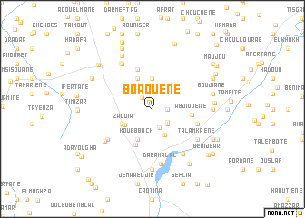 map of Boaouene