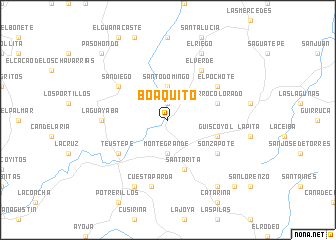 map of Boaquito