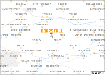 map of Boarstall