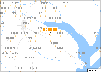 map of Boashe