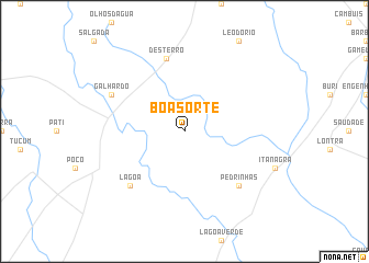 map of Boa Sorte