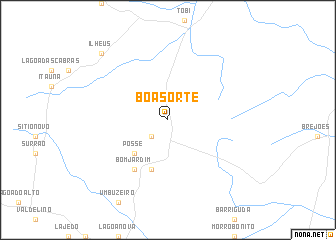 map of Boa Sorte