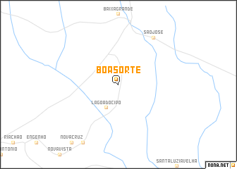 map of Boa Sorte