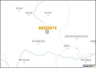 map of Boa Sorte