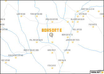 map of Boa Sorte