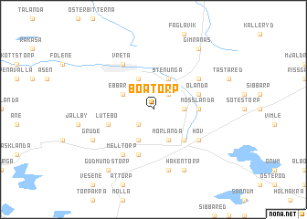 map of Boatorp