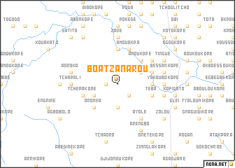 map of Boatzanarou