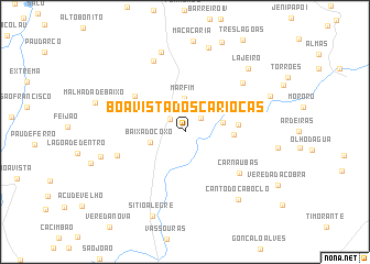 map of Boa Vista dos Cariocas