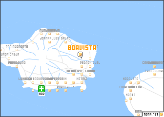 map of Boa Vista