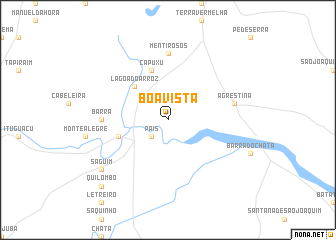 map of Boa Vista